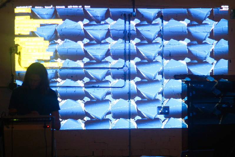 Rumblesan and Martin Klang performing at a London Algorave by Antonio Roberts